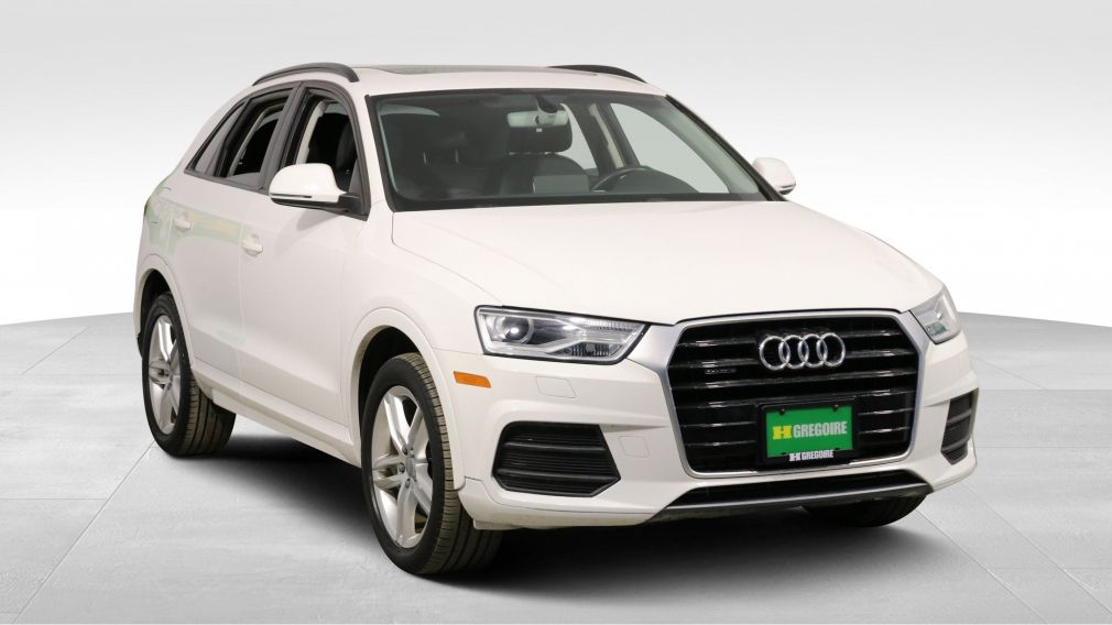 2016 Audi Q3 KOMFORT AWD CUIR TOIT PANO MAGS BLUETOOTH #0