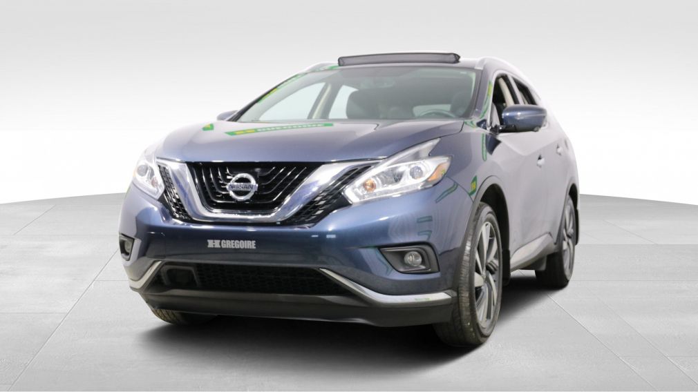 2017 Nissan Murano PLATINUM AWD CUIR TOIT PANO NAV MAGS CAM 360 #3