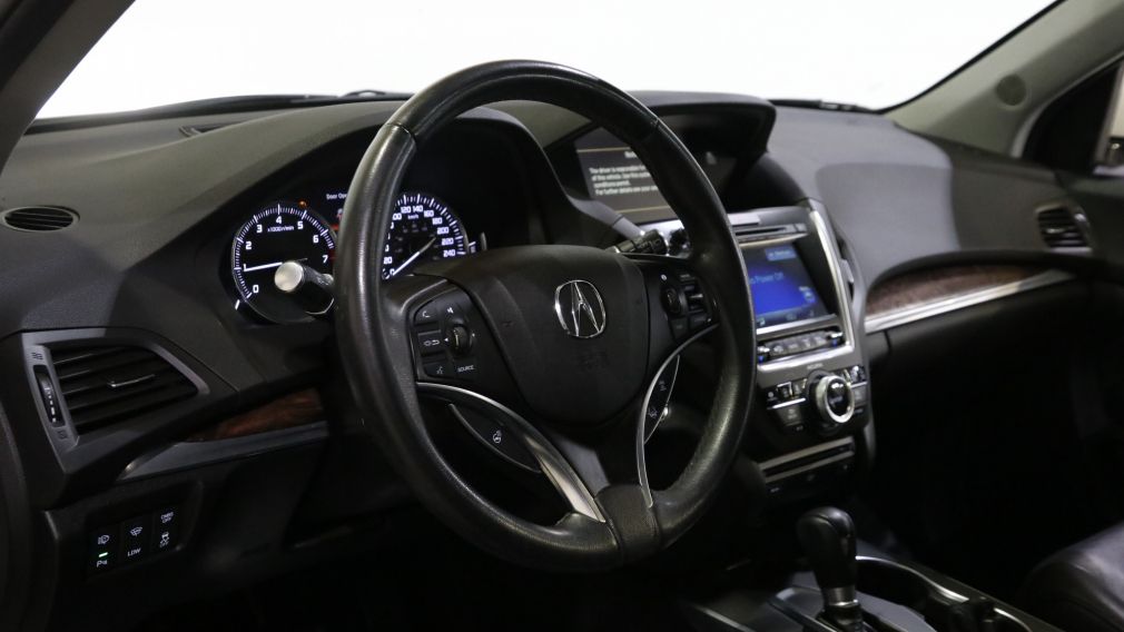 2015 Acura MDX ELITE PKG AWD 7 PASS CUIR TOIT NAV MAGS CAM 360 #9