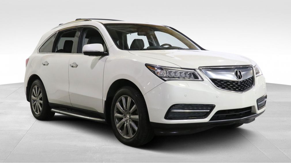 2015 Acura MDX ELITE PKG AWD 7 PASS CUIR TOIT NAV MAGS CAM 360 #0