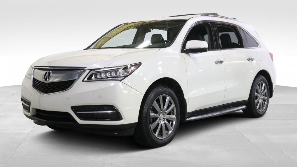 2015 Acura MDX ELITE PKG AWD 7 PASS CUIR TOIT NAV MAGS CAM 360 #3