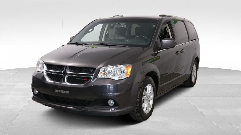 2017 Dodge GR Caravan SXT PREMIUM PLUS STOW N GO DVD CUIR/TISSU MAGS #3