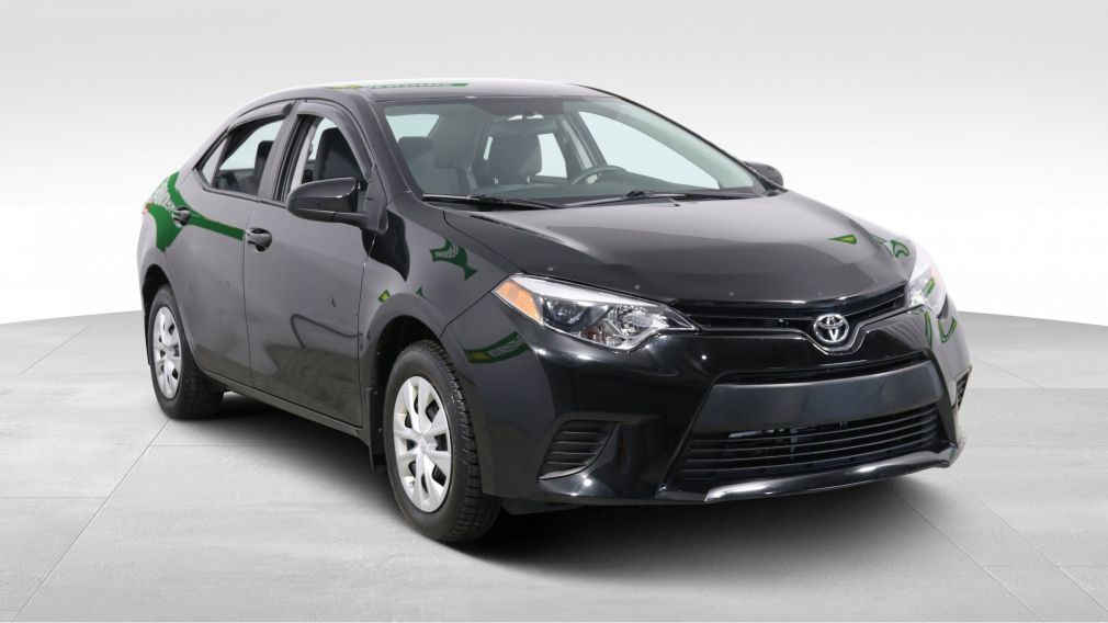 2016 Toyota Corolla CE BLUETOOTH #0