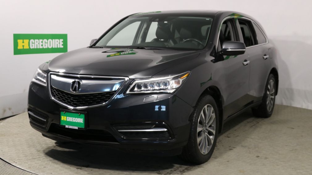 2016 Acura MDX NAV PKG AWD CUIR TOIT MAGS CAM RECUL 7 PASSAGERS #2