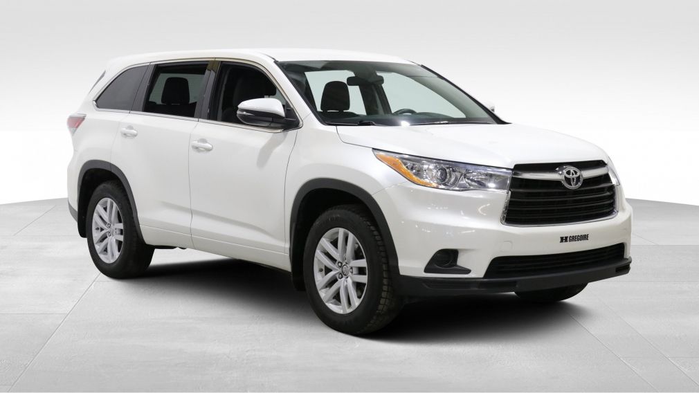 2015 Toyota Highlander LE AWD A/C MAGS CAM. RECUL BLUETOOTH 7 PASSAGERS #0