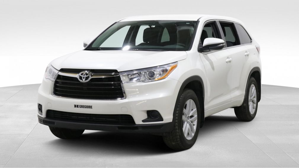 2015 Toyota Highlander LE AWD A/C MAGS CAM. RECUL BLUETOOTH 7 PASSAGERS #2