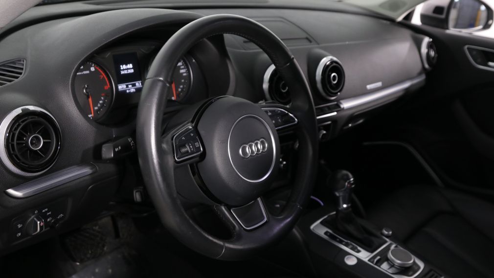 2016 Audi A3 2.0T TECHNIK AWD CUIR TOIT NAV MAGS CAM RECUL #9