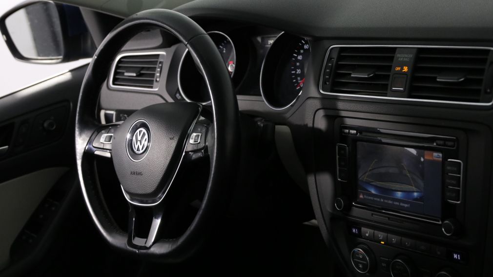 2015 Volkswagen Jetta TDI DIESEL COMFORTLINE AUTO A/C TOIT MAGS CAM RECU #24