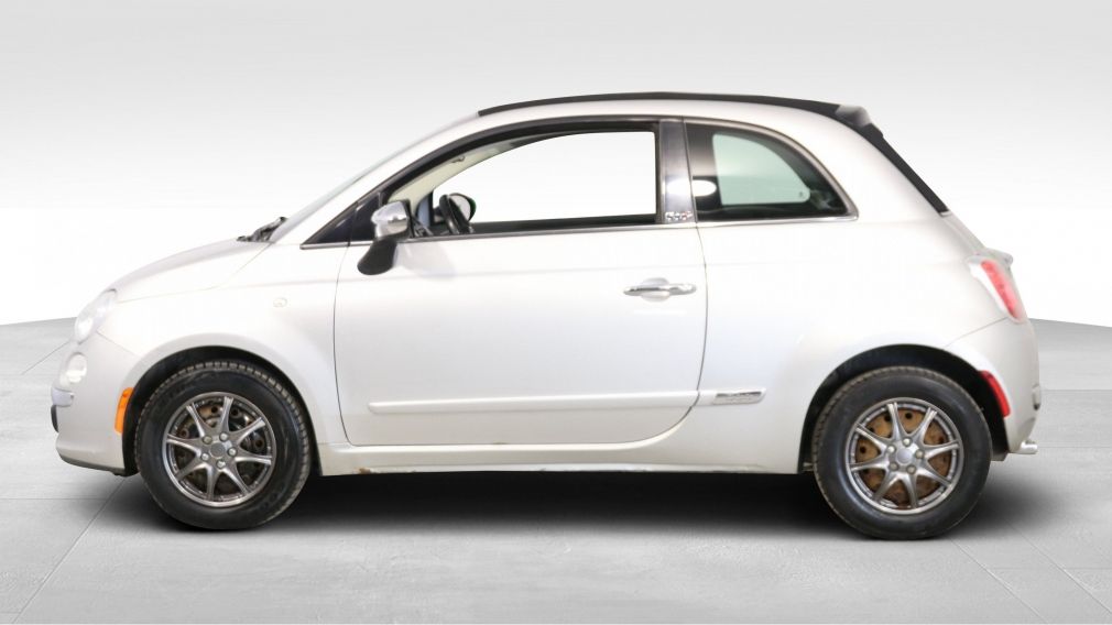 2012 Fiat 500 LOUNGE AUTO A/C CUIR BLUETOOTH GR ELECT #4