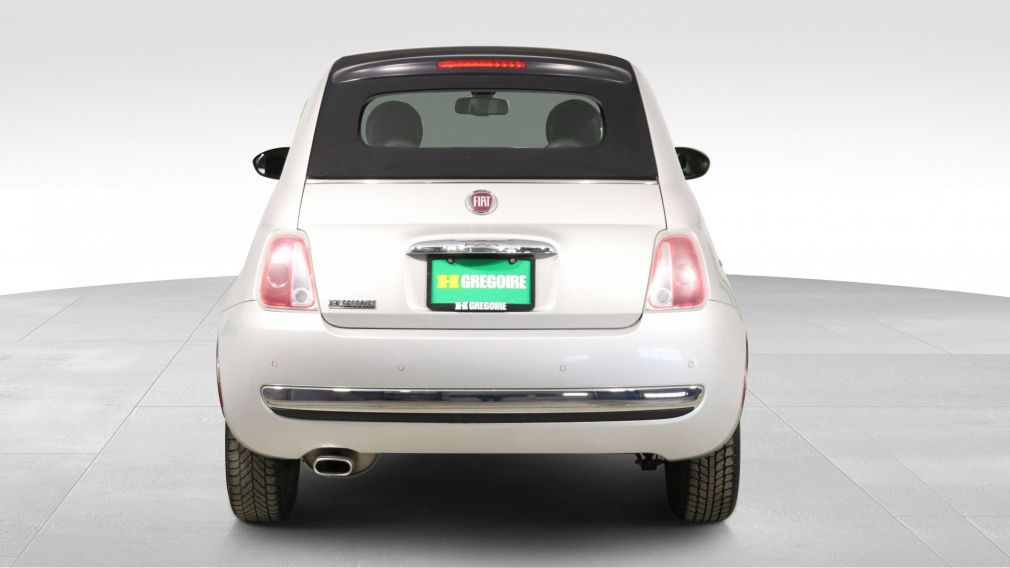 2012 Fiat 500 LOUNGE AUTO A/C CUIR BLUETOOTH GR ELECT #5