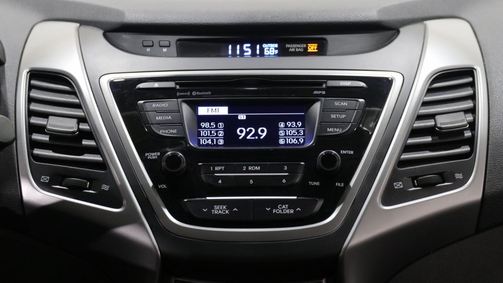 2015 Hyundai Elantra SPORT AUTO AC GR ELEC BLUETOOTH SIÈGE CHAUFFANT #15