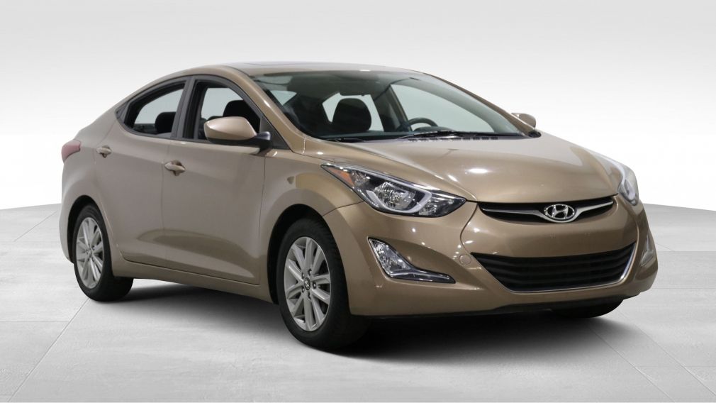 2015 Hyundai Elantra SPORT AUTO AC GR ELEC BLUETOOTH SIÈGE CHAUFFANT #0