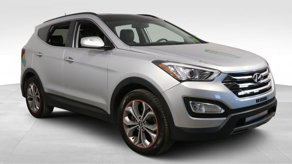 2015 Hyundai Santa Fe SE AWD CUIR TOIT PANO MAGS CAM RECUL BLUETOOTH #0
