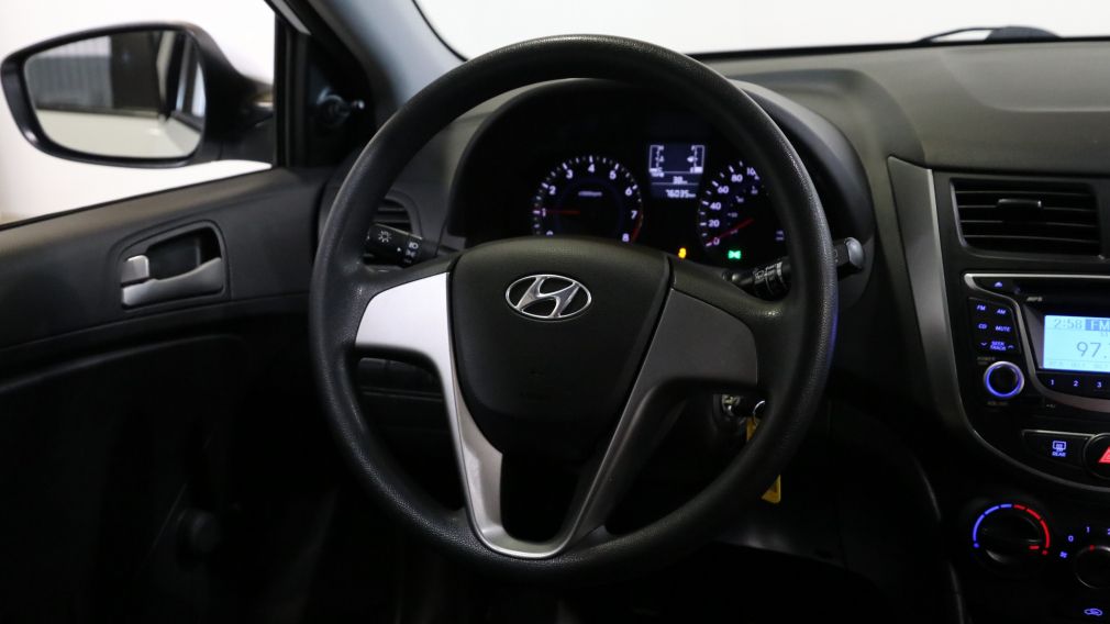 2015 Hyundai Accent L 5 PORTE HAYON AM FM LECTEUR DC MP3 #12