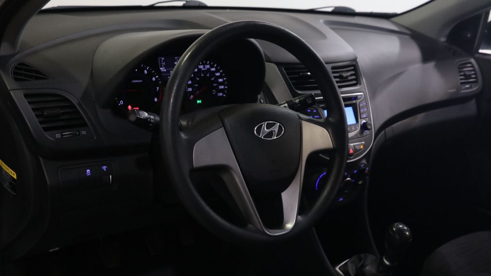 2015 Hyundai Accent L 5 PORTE HAYON AM FM LECTEUR DC MP3 #9
