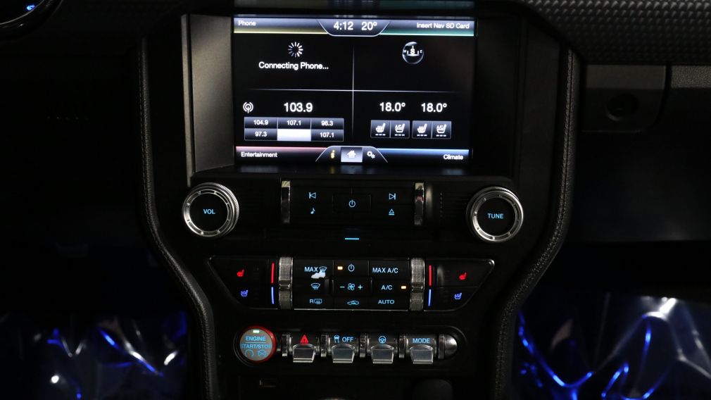 2015 Ford Mustang GT PREMIUM V8 MANUEL CUIR MAGS 19 NOIR #17