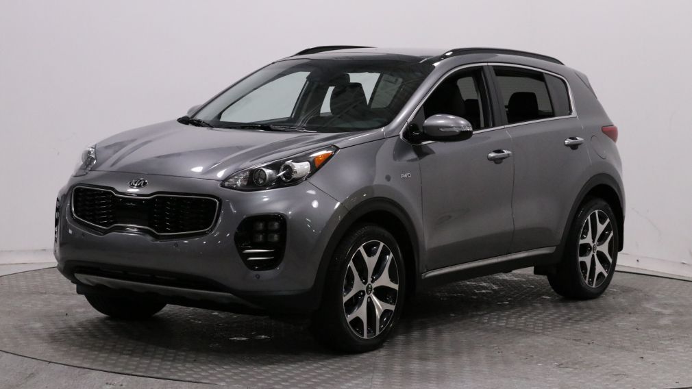 2018 Kia Sportage SX AUTO A/C GR ELECT NAV  CUIR MAGS BLUE T.O CAM R #2