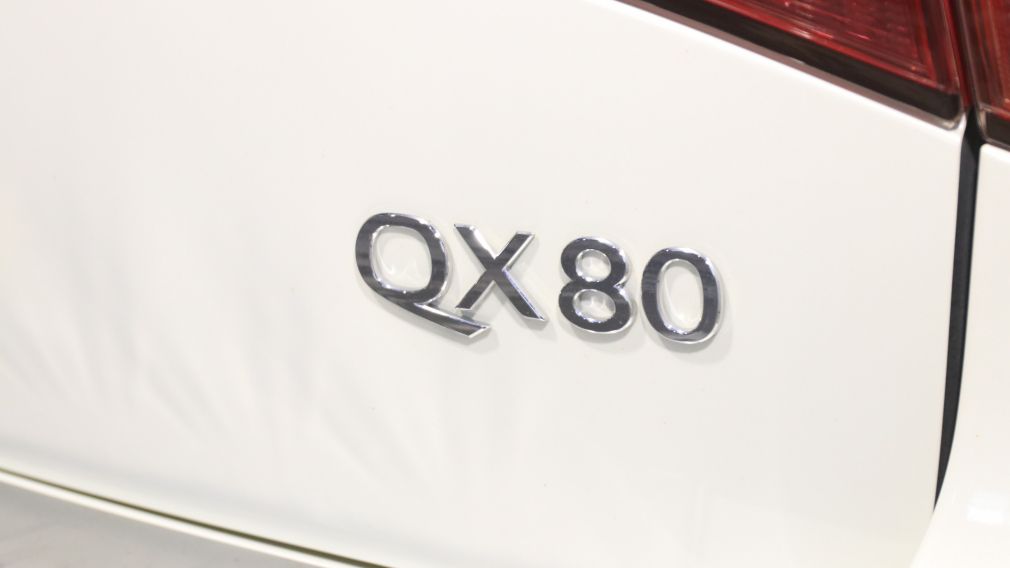 2016 Infiniti QX80 4WD 7 PASS CUIR TOIT NAV MAGS CAM RECUL BLUETOOTH #31