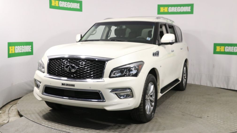 2016 Infiniti QX80 4WD 7 PASS CUIR TOIT NAV MAGS CAM RECUL BLUETOOTH #2