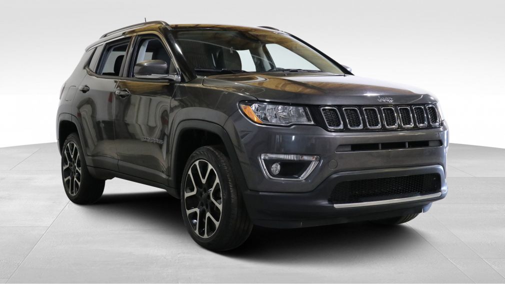 2018 Jeep Compass LIMITED 4X4 A/C CUIR TOIT NAV MAGS CAM RECUL #0