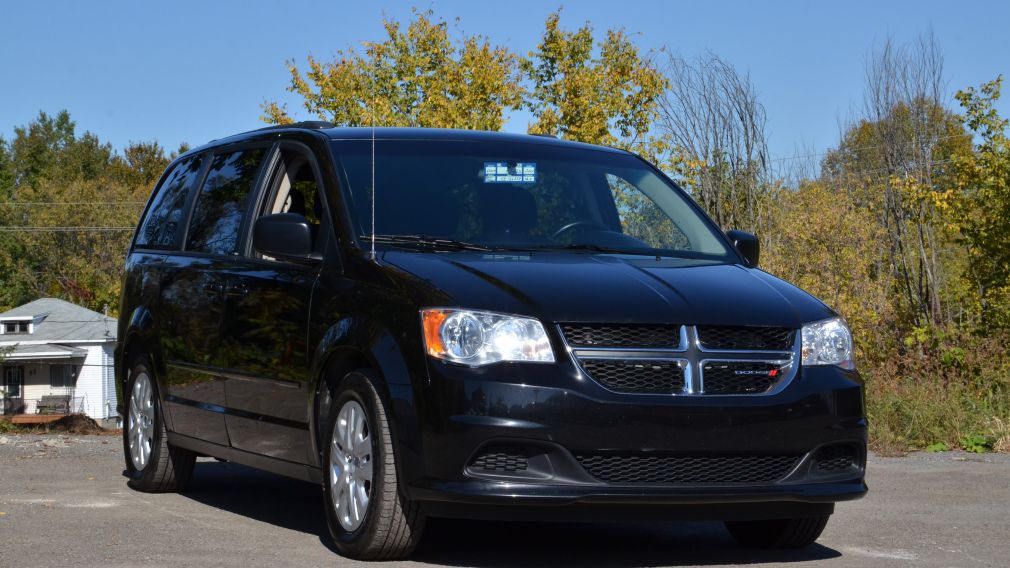 2014 Dodge GR Caravan SXT VITRES ELEC CRUISE A/C BIZONE #0