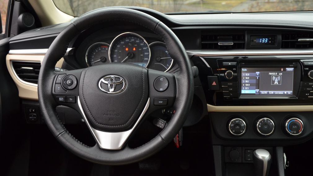 2014 Toyota Corolla LE A/C CRUISE CAM SIEGES AV CHAUFFANT BLUETOOTH #12