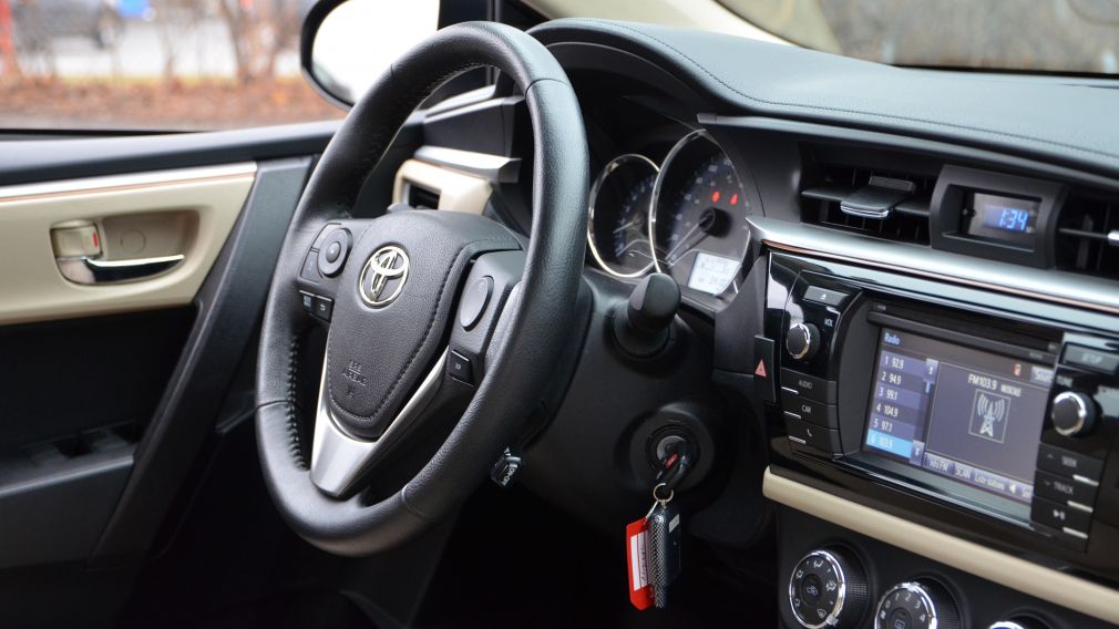 2014 Toyota Corolla LE A/C CRUISE CAM SIEGES AV CHAUFFANT BLUETOOTH #34