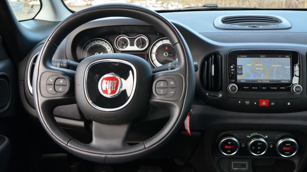 2015 Fiat 500L LOUNGE CUIR TOIT PANO NAV CRUISE BLUETOOTH #12