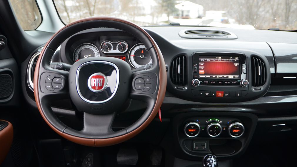 2015 Fiat 500L TREKKING CUIR/TISSUS TOIT PANORAMIQUE NAVIGATION #14