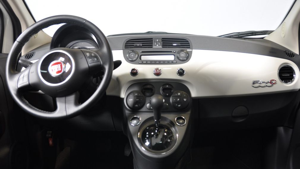 2015 Fiat 500c LOUNGE CONVERTIBLE CUIR A/C AUTO BLUETOOTH AUDIO P #13