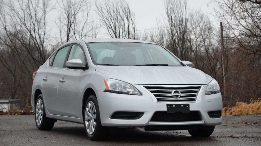 2015 Nissan Sentra 1.8 S CVT A/C CRUISE BLUETOOTH #0