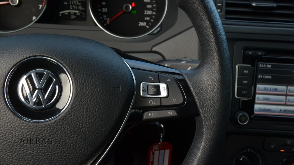 2015 Volkswagen Jetta TRENDLINE 2.0 CRUISE ABS BLUETOOTH A/C #23