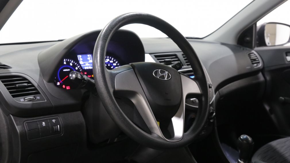 2015 Hyundai Accent L MANUELLE FREINS ABS VOLANT AJUSTABLE #8