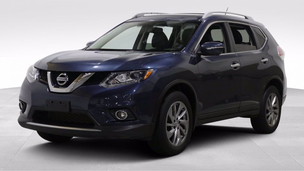 2015 Nissan Rogue SL AWD CUIR TOIT PANO NAV MAGS CAM RECUL #2