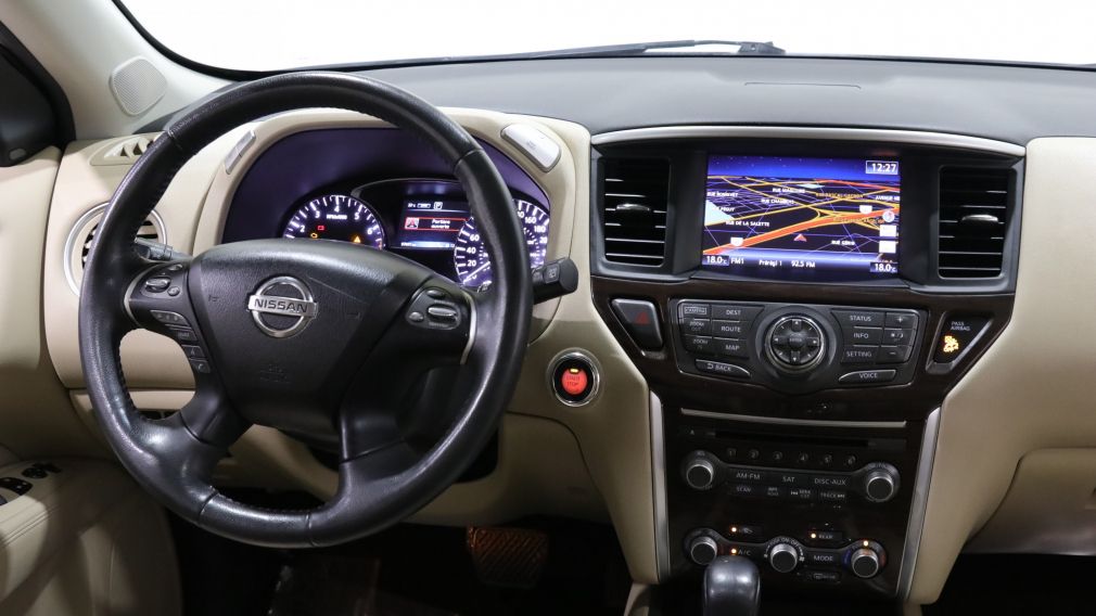 2016 Nissan Pathfinder PLATINUM 4WD 7 PASS CUIR TOIT DVD NAV MAGS CAM 360 #14