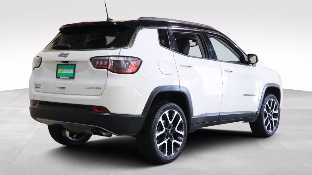 2018 Jeep Compass LIMITED 4X4 A/C CUIR TOIT PANO NAV MAGS CAMÉRA REC #7