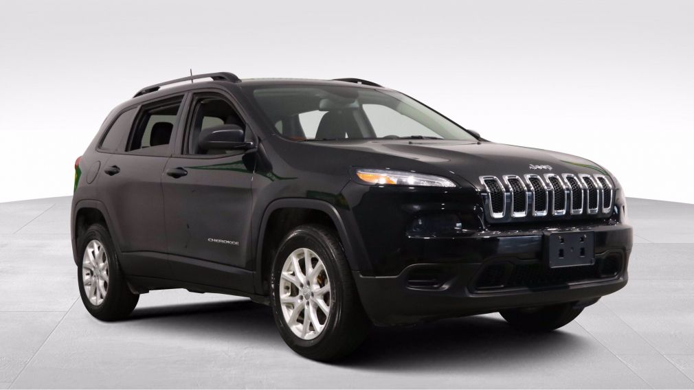 2018 Jeep Cherokee SPORT 4X4 AUTO A/C MAGS CAMÉRA RECUL BLUETOOTH #0