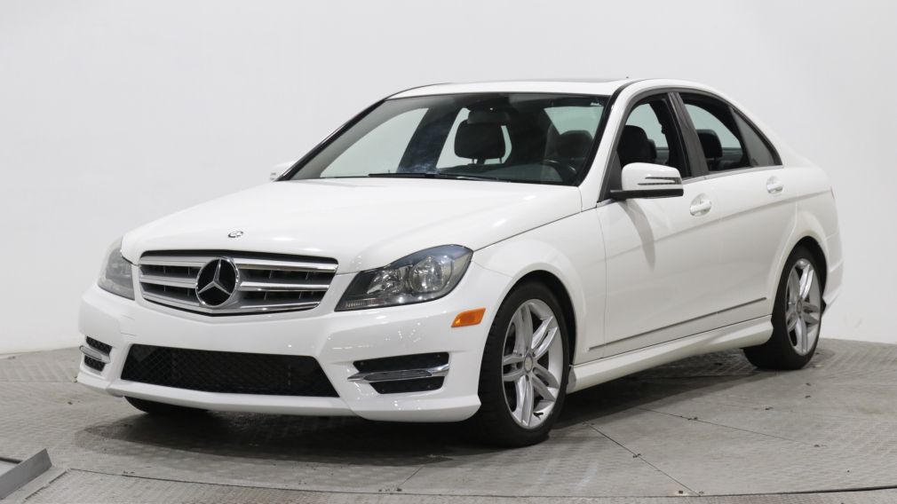 2013 Mercedes Benz C300 4MATIC AUTO A/C CUIR TOIT OUVRANT MAGS BLUETOOTH #2