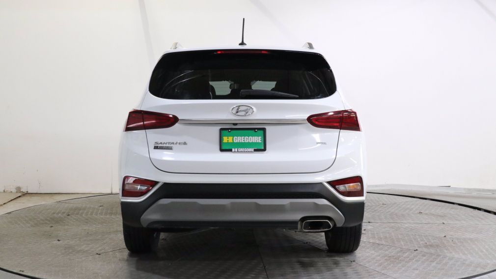 2019 Hyundai Santa Fe HTRAC AWD AUTO AC GROUP ELEC CAMERA DE RECULE BLUE #6