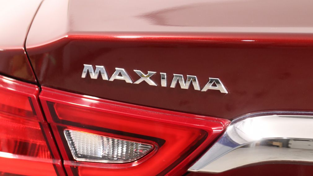 2016 Nissan Maxima SL GR ELECT CUIR TOIT NAV MAGS CAM RECUL BLUETOOTH #28