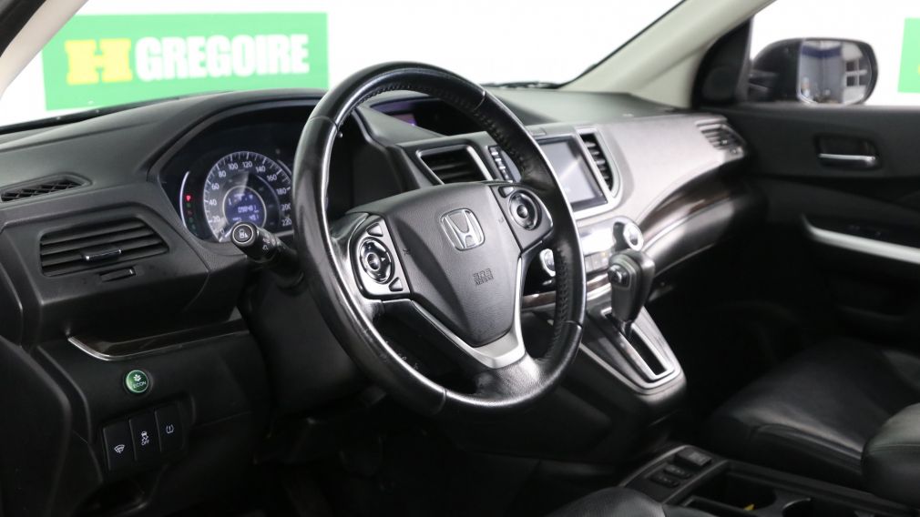 2015 Honda CRV EX-L AWD CUIR TOIT MAGS CAM RECUL BLUETOOTH #9
