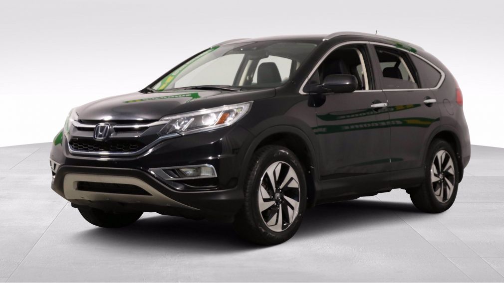 2015 Honda CRV TOURING AWD CUIR TOIT NAV MAGS CAM RECUL BLUETOOTH #3