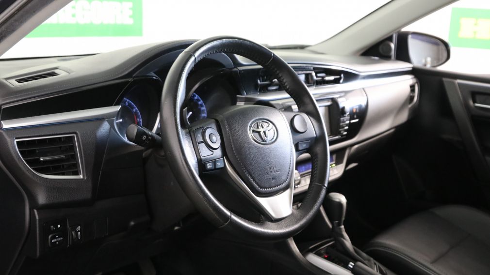 2015 Toyota Corolla S GR ELECT CUIR TOIT NAV MAGS CAM RECUL BLUETOOTH #9