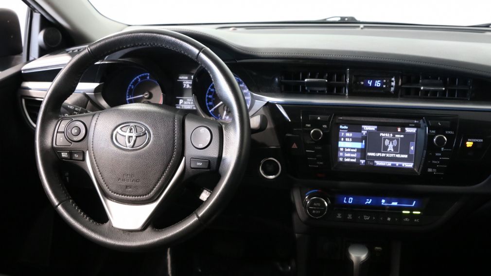 2015 Toyota Corolla S GR ELECT CUIR TOIT NAV MAGS CAM RECUL BLUETOOTH #19