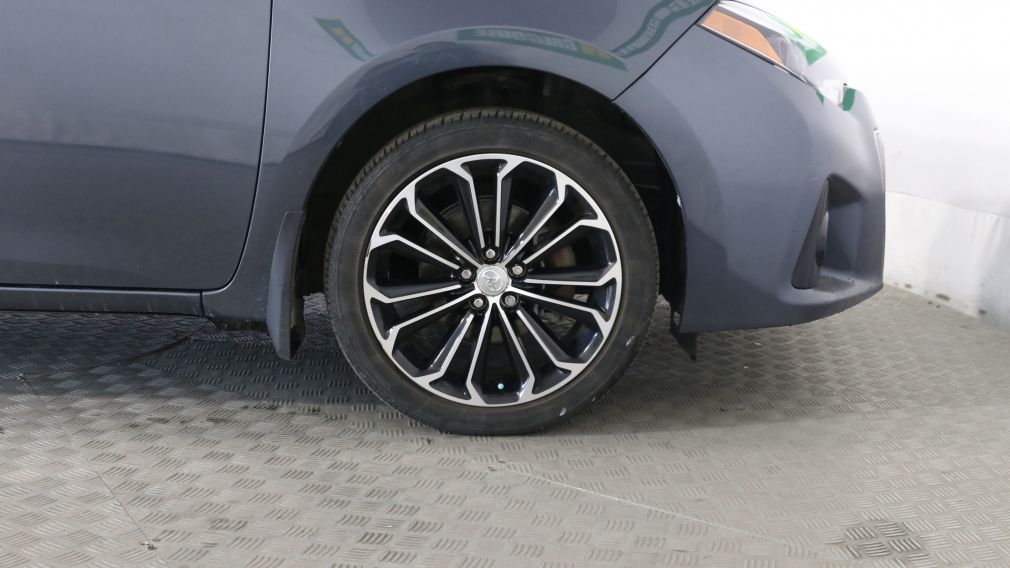 2015 Toyota Corolla S GR ELECT CUIR TOIT NAV MAGS CAM RECUL BLUETOOTH #27