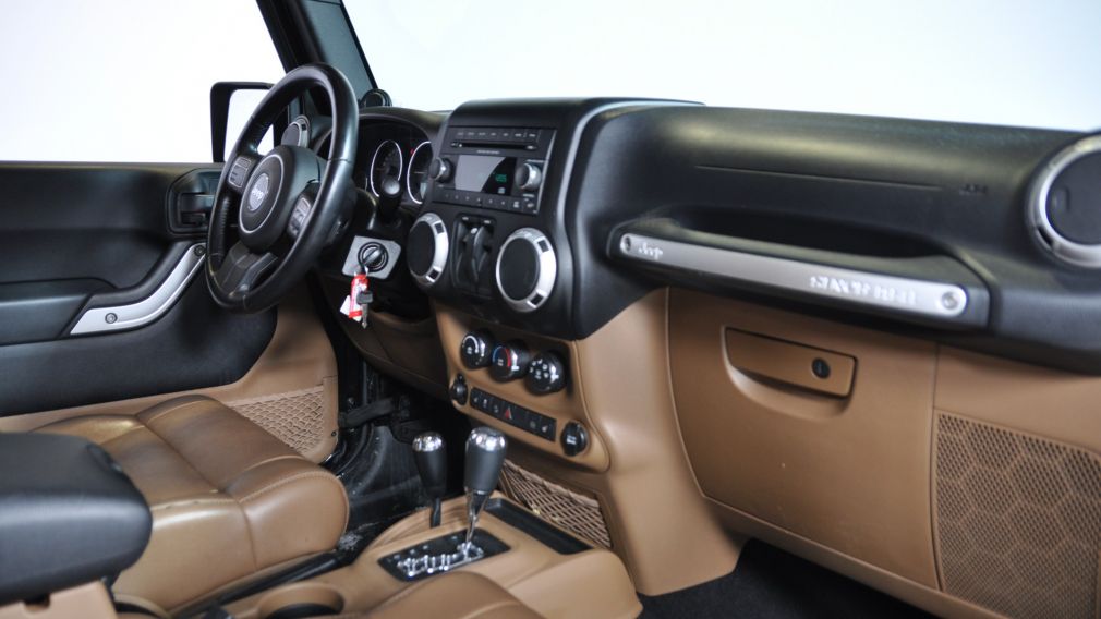 2012 Jeep Wrangler RUBICON 4X4 CUIR A/C CRUISE ABS #24