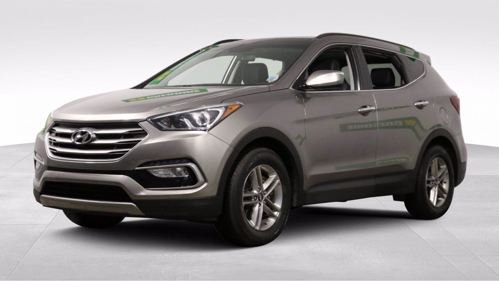 2018 Hyundai Santa Fe SE AWD CUIR TOIT PANO MAGS CAM RECUL BLUETOOTH #3