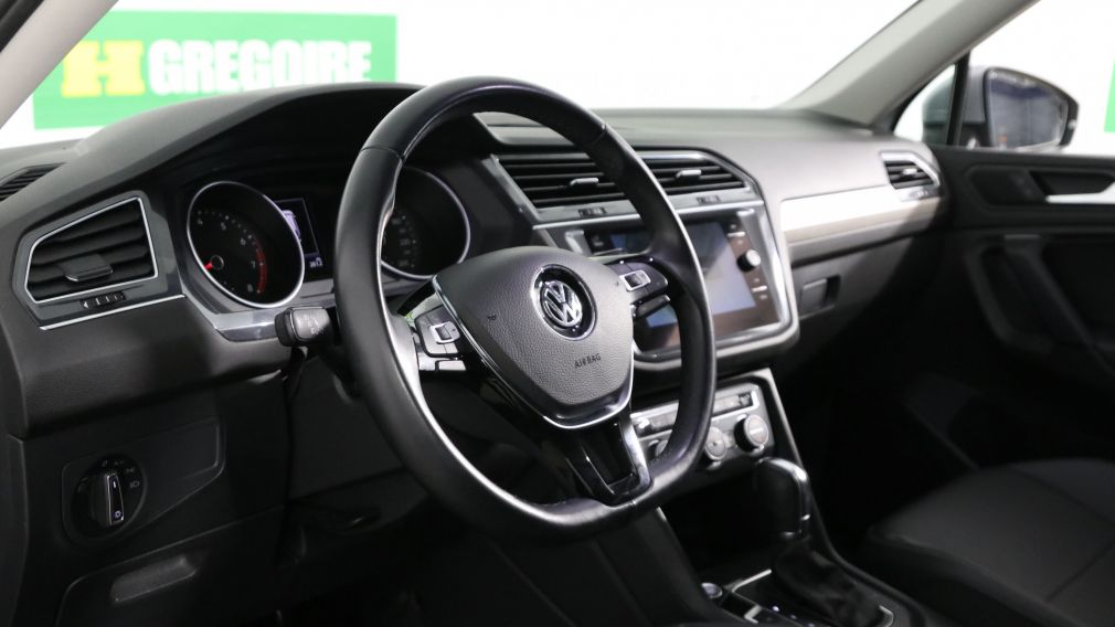 2019 Volkswagen Tiguan COMFORTLINE AWD CUIR NAV MAGS CAM RECUL BLUETOOTH #9