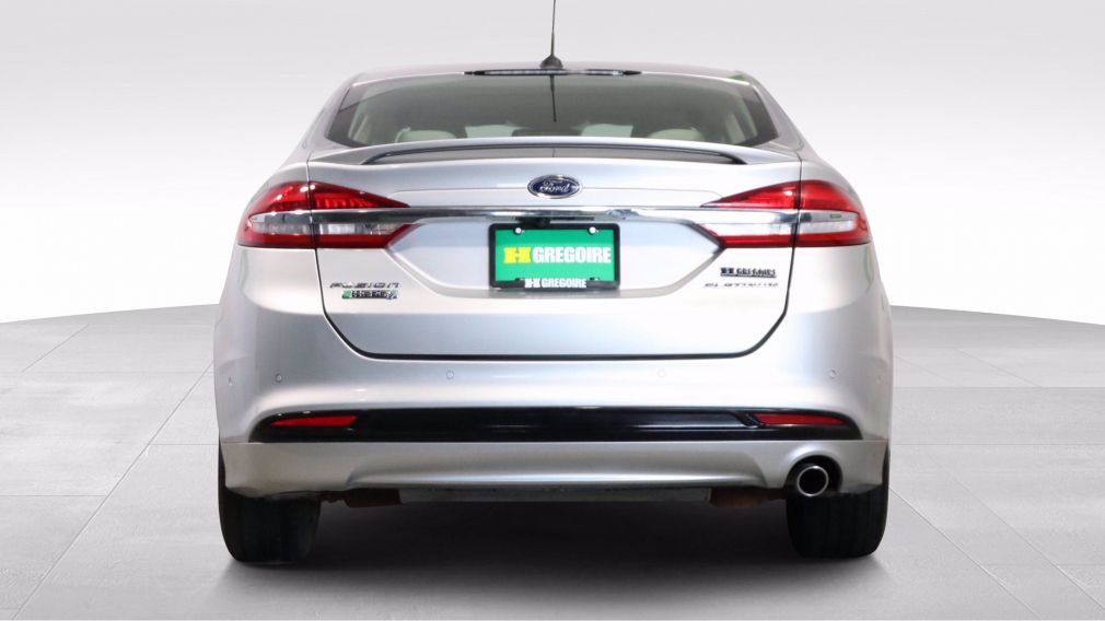 2017 Ford Fusion ENERGIE ÉLECTRIQUE PLUG IN HYBRIDE PLATINUM CUIR T #6