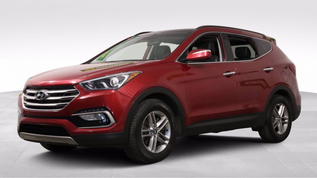 2018 Hyundai Santa Fe SE AWD CUIR TOIT PANO MAGS CAM RECUL BLUETOOTH #3